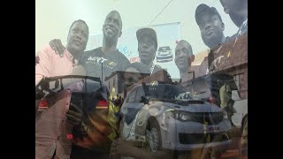 Capt. Mike Mukula, Allien Skin, Street Racers and Rally Drivers at Mukula Rally Team Meet and Greet