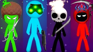 The Best Stickman Games - Stickman Party 1 2 3 4 MINIGAMES Tournament Gameplay ( android / ios )