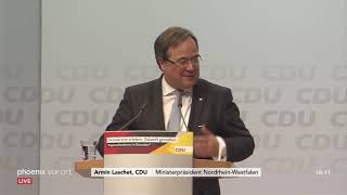 Rede von Armin Laschet bei der Regionalkonferenz der CDU in Düsseldorf am 28.11.18