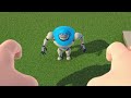 giant baby daniel forumla baby daniel and arpo the robot funny cartoons for kids