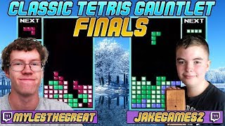 2020 CTG ICE - FINAL - Myles vs. Jake - Classic Tetris Gauntlet SEASON OF ICE Tourney