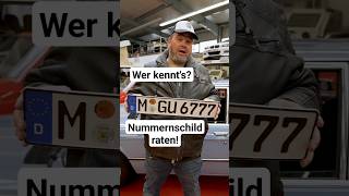 Nummernschild raten! #nummernschild #automobile #quiz