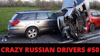 RUSSIAN DASHCAM- Crazy Drivers Car Crash Compilation #50