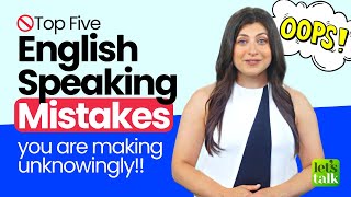Common English Speaking Mistakes You Must Avoid! Confident English Speaking | Grammar Doubt Solving