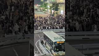 世界最繁忙路口，東京澀谷交叉點 / The world's busiest intersection, Tokyo Shibuya intersection