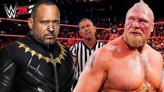 Brock Lesnar vs. MVP (WWE 2K22)