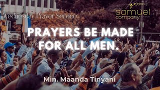 Prayer be made for All Men | Wednesday Prayer Service(2024.11.27)