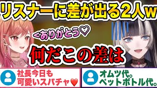 早くも配信者としての格差が露わになる莉々華とらでんw【儒烏風亭らでん/一条莉々華/ホロライブ切り抜き】