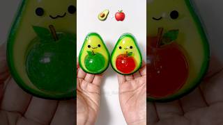 🥑+🍎Avocado+Apple Squishy DIY with Nano Tape!