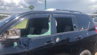 RUTO'S CAMP IN TEARS AS KONDELE YOUTHS DESTROY THEIR VEHICLES WITH STONES!!