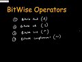 BITWISE OPERATOR TUTORIAL | OR(|) OPERATOR | BITWISE OR