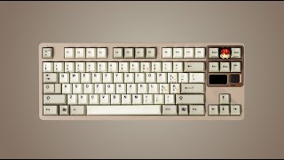 Build \u0026 Typing: QK80 mkii by Qwertykeys