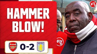 It’s A Hammer Blow! (Robbie) | Arsenal 0-2 Aston Villa