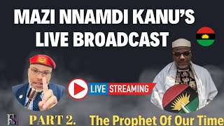 Mazi Nnamdi Kanu Exposed a lot of Secrets here about Nigeria and UK Live Broadcast