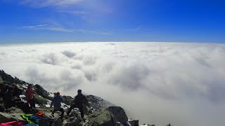 Sea of clouds Tatra Mountains (Kriváň - High Tatras) 2021 [4k]