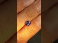 natural color change cobalt spinel 1.12 carats with agtl report