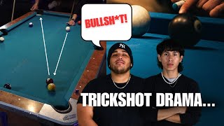 Trickshots In Dramatic Pool Match