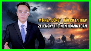 Zelensky Trở Nên Hoảng Loạn Khi Cả Mỹ - Nga Đồng Ý Bầu Cử Tại Ukraine || Bàn Cờ Quân Sự