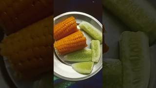 Night dinner plate.......😋 healthy#corn#tasty#🥗 #food