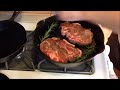 cast iron skillet lamb chops with garlic and rosemary