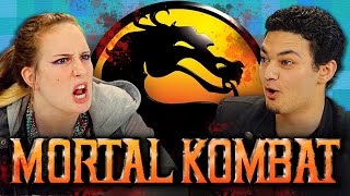 MORTAL KOMBAT (SEGA GENESIS) (Teens React: Retro Gaming)