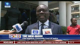 ECOWAS Court Holds Handover Ceremony In Abuja