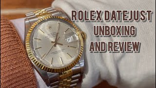 Rolex Datejust 16013 from the 80's in 2024 Unboxing and Review