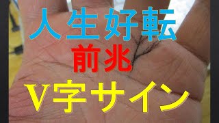 【手相】太陽丘のV字サインは人生が好転する前兆！年齢とともにお金・成功・出世・人気運が上がるV字紋とは？