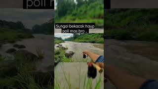 Mancing ikan bader di sungai bekacak pakai umpan laron #mancingikan #mancingbader