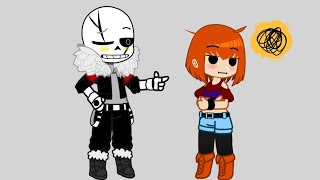 Cause I'm... Cute? || Undertale AU [ Echotale ] || Frans || FT. Echo! Frisk \u0026 Gaster! Sans || GC