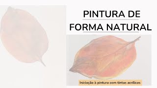 Iniciação à pintura com tintas acrílicas