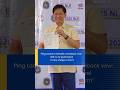 Ping Lacson's Senate comeback vow: Still no to pork barrel 'in any shape or form'