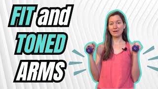 Fit and Toned Arms for Adults 50+ | Bicep + Tricep Weight Workout