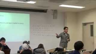 Logical problem solving class at Yokohama National University