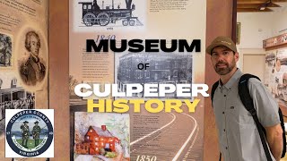 Walk thru the CULPEPER HISTORY MUSEUM