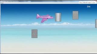 Simple Aeroplane Game using Java Applet