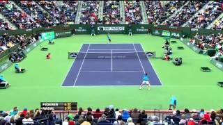 Indian Wells 2012 Halve Finale - Roger Federer vs Rafael Nadal