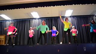 Greg Rogers Elementary Staff Pump It Up Dance