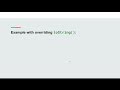 Java toString() method