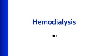 Hemodialysis