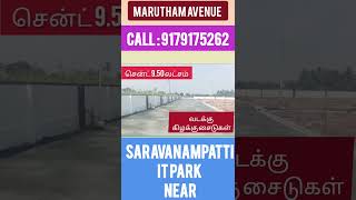 MaruthamAvenue Keeranatham IT Park Near#saravanampatti  #landforsale #marutham Avenue