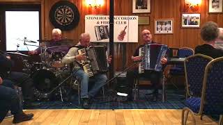 The JBAO Polka \u0026 The Jigtime Polka - Gary Blair at Stonehouse Accordion \u0026 Fiddle Club