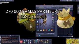 ASTUCE KAMAS DOFUS 3 : Mono ou MultiCompte MEME AU NIVEAU 1 jusqu'à 290 000 Kamas par heure