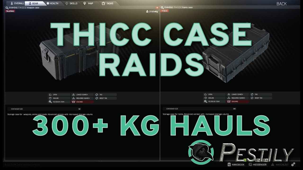 THICC Case Raids - 300+ KG Hauls - Escape From Tarkov - YouTube