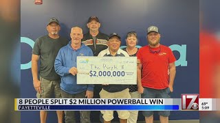 8 FedEx workers in NC split $2 million Powerball jackpot