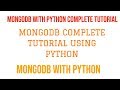 MONGODB WITH PYTHON COMPLETE TUTORIAL|MONGODB PYMONGO COMPLETE TUTORIAL|PART:1