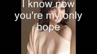 Only Hope- Mandy Moore (HQ) With Lyrics! A Walk To Remember Soundtrack