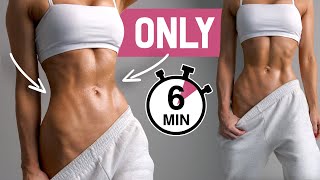 Get SIXPACK ABS in JUST 6 Min/Day - Intense, No Equipment, Floor Only, At Home