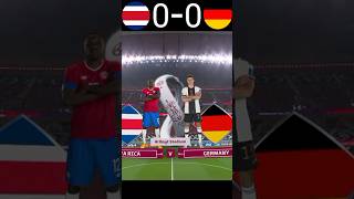 Costa Rica V Germany (4-2) world cup 2022 highlights #Football Qatar 🏆 #shorts& sports 🥰💯
