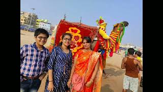 ପୁରୀ ବେଳାଭୂମି (puri sea beach) odia puri vlogs part _3@Sujata sahu family